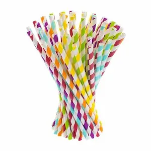 Paper Straw Multi Color